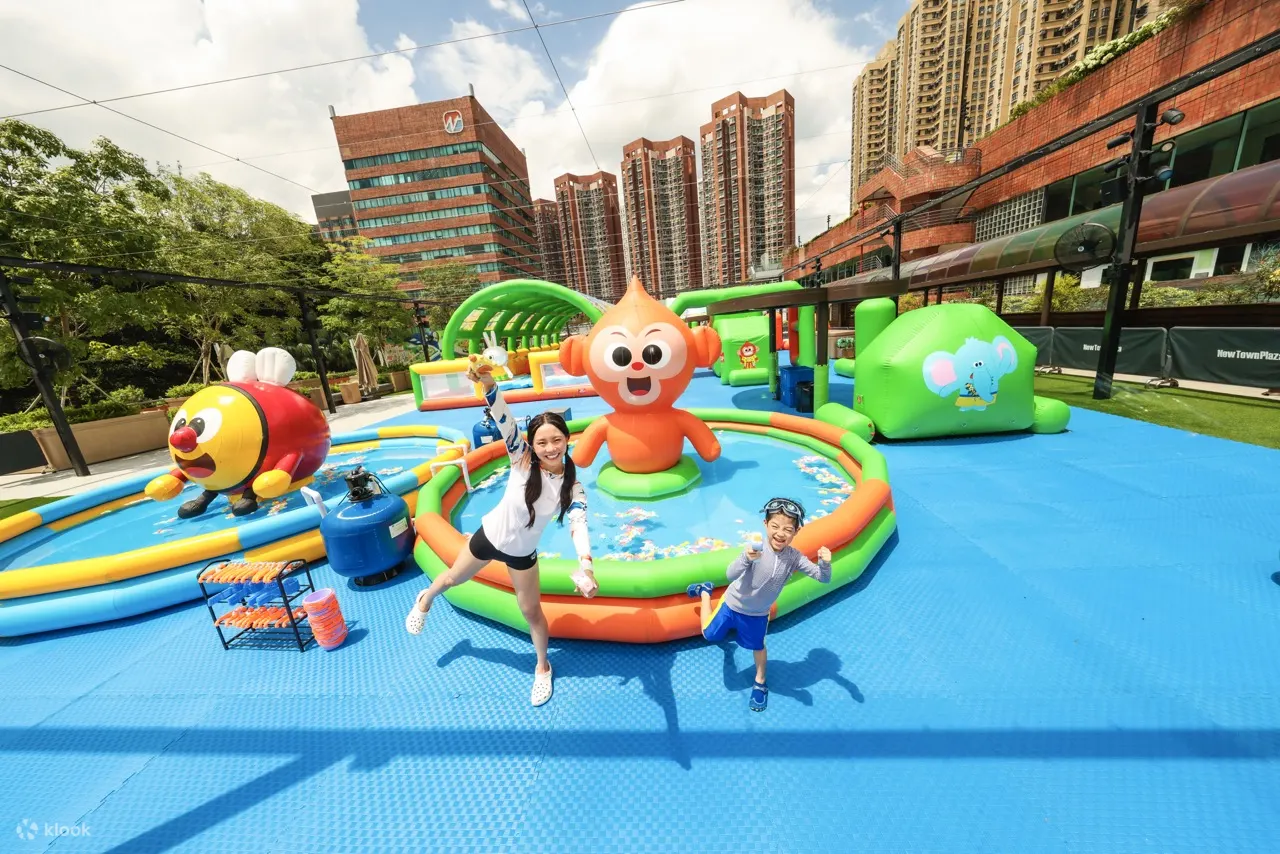 【Klook独家】香港Kiztopia门票 - 沙田新城市广场Chill Park<弹弹「夏」消暑派对>